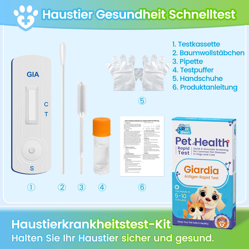 Accufast Pet Health Test Kit - (TOXO) Toxoplasmosis Test - 9 Disease Tests for Dogs and Cats | Fast, accurate detection of common pet diseases TOXO Ag - BeesActive Australia