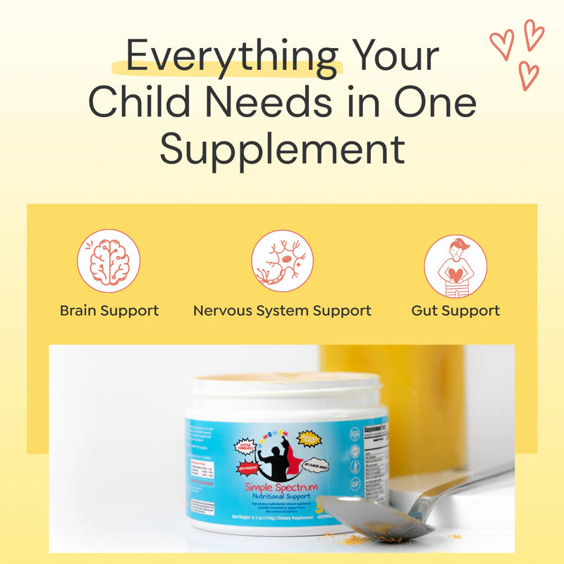 Simple Spectrum Vitamin Supplement, Nutritional Support, No Added Sugars or Artificial Ingredients
