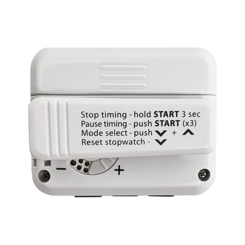 Gymboss Plus Interval Timer and Stopwatch and Gymboss Watchstrap - Bundle (White/Gray) White / Gray - BeesActive Australia
