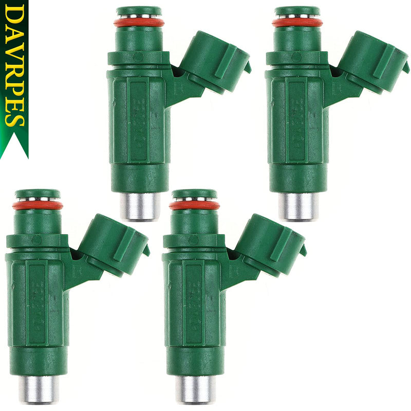 4Pcs 6S5-13761-00-00 Fuel Injectors Fuel Spray Nozzle 12 Holes Disc Engine Replacement For Yamaha PWC FX FZS Jet Boat 242 WaveRunner 2008-2012 Replace#6S5137610000｜6S5-13761-00｜6S5-13761-0000