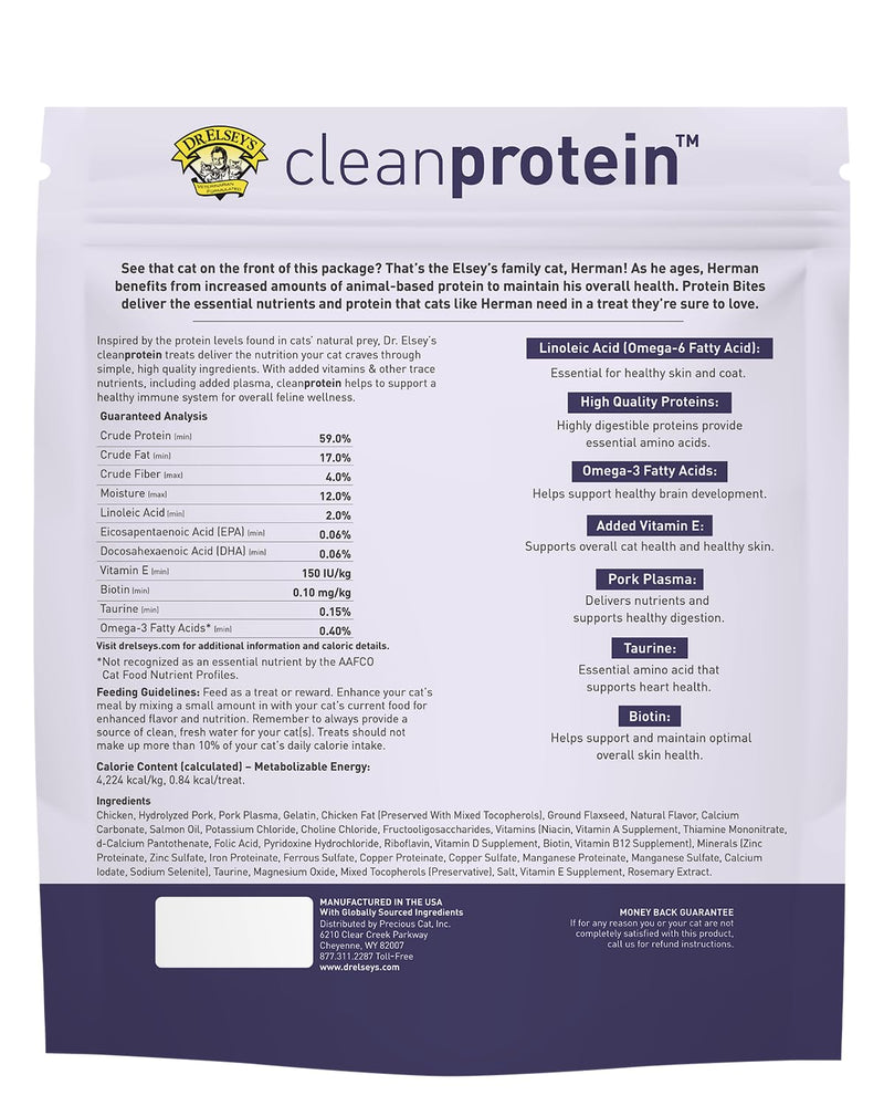 Dr. Elesy's Protein Bites Chicken Cat Treats 6oz - BeesActive Australia