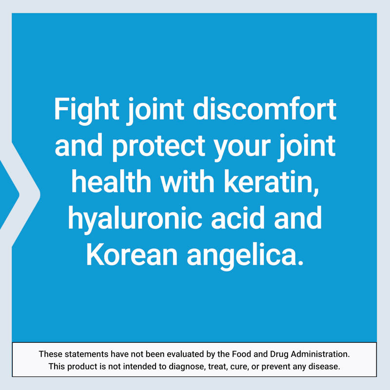 Life Extension Fast-Acting Joint Formula, 30 Capsules | With Keratin, Korean Angelica & Hyaluronic Acid, Joint Health Support, Non-GMO & Gluten-Free