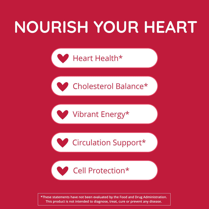 Red Yeast Rice with CoQ10 Supplement 1200 mg - Supports Cholesterol Balance, Heart Health & Circulation - Antioxidant Support with Coenzyme Q10 - Citrinin-Free, Non-GMO, Vegan, 60 Ct 60 Count (Pack of 1) - BeesActive Australia