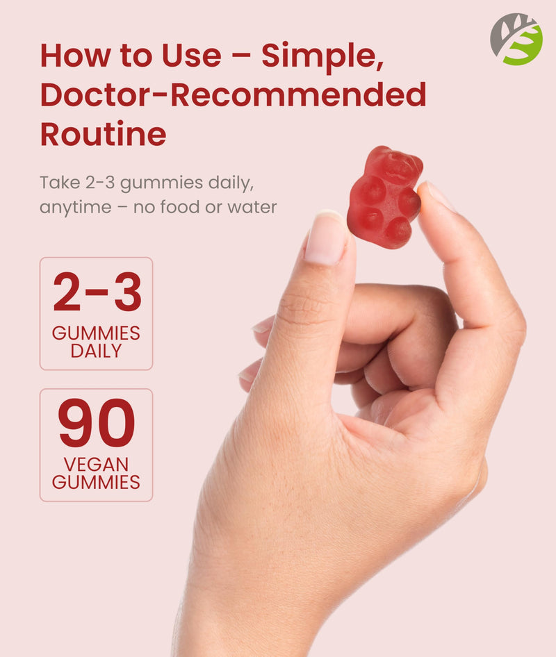 BariSlim Bariatric Calcium Gummies - Specially Formulated Bariatric Vitamins for Patients After Weight Loss Surgery - Supports Energy Levels & Bone Health | Raspberry (90 Vegan Gummies)