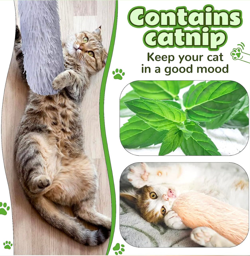 Pet Toys Cat Catnip 2 Pack Toys for Indoor Cat Pillow Interactive Teething Toys for Small Cats Chasing Chewing Exercising