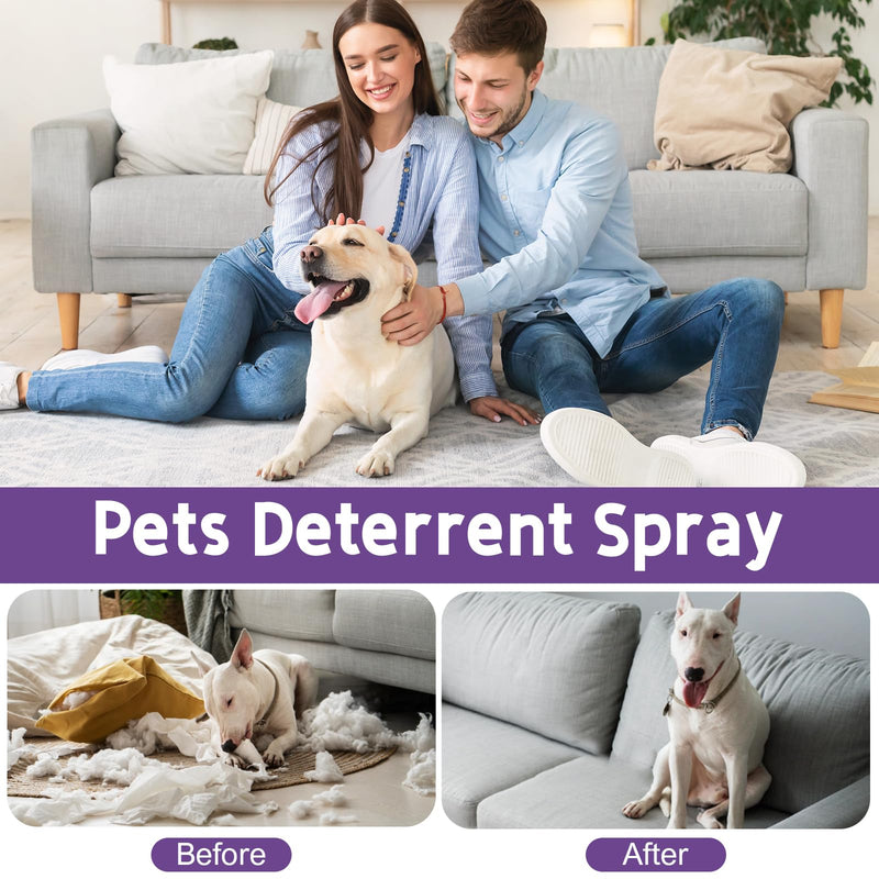 No Chew Spray for Dogs. Bitter Apple Spray for Dogs to Stop Chewing. Dog Training Aids to Prevent Dogs from Biting. Alcohol Free, Furniture, Plant and Pet Safe. Indoor and Outdoor Use, 4.2 oz. green - BeesActive Australia