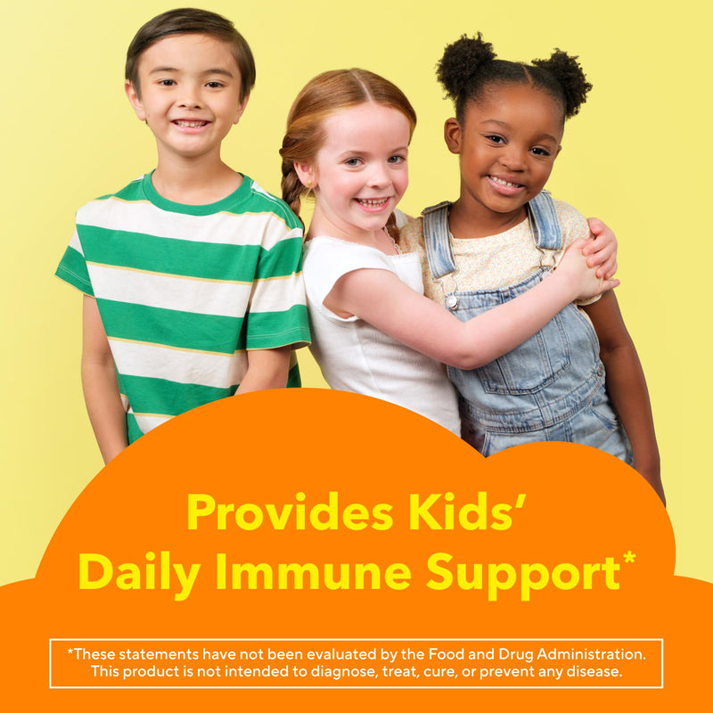 L'il Critters Kids Immune C | Vitamin C and Zinc Gummies | 190 Count | Assorted Fruit Flavors | Gluten and Dairy-Free Children's Gummy Supplement 190 Count (Pack of 1)