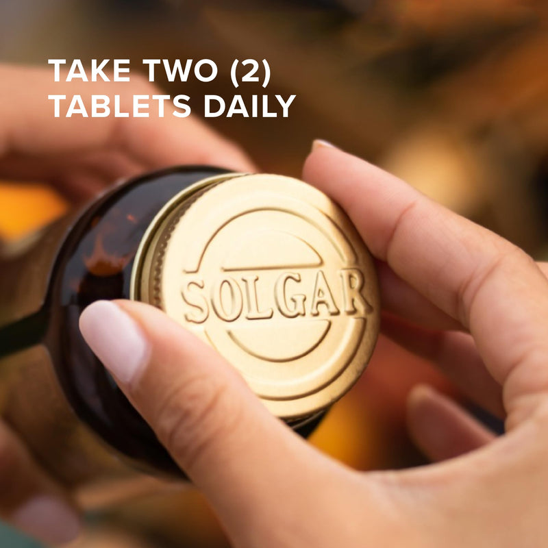 Solgar Skin, Nails & Hair with Biotin - 60 Tablets - with Vitamin C to Promote Healthy Collagen Production - 30 Servings