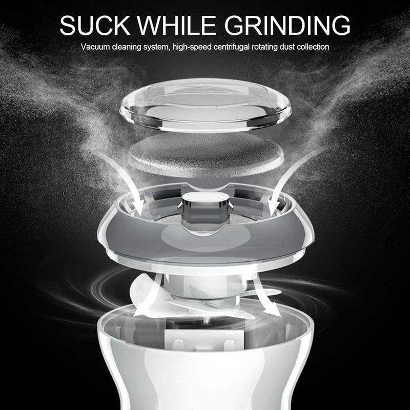 Electric Foot Grinder, Vacuum Skin Friendly Foot Callus Remover for Bedroom - BeesActive Australia