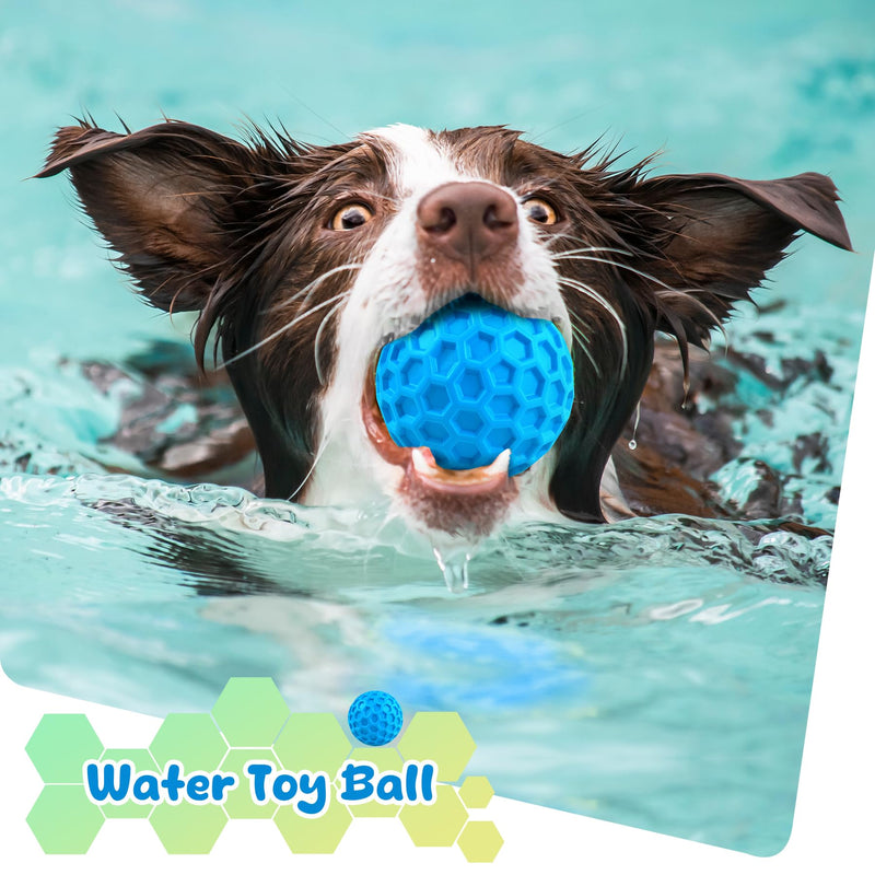 Squeaky Dog Toys for Aggressive Chewers, Indestructible Dog Balls for Aggressive Chewers, Squeaky Balls for Dogs,Interactive Dog Toys for Large Dogs,Funny Dog Squeaky Ball Heavy Duty Dog Toy - BeesActive Australia