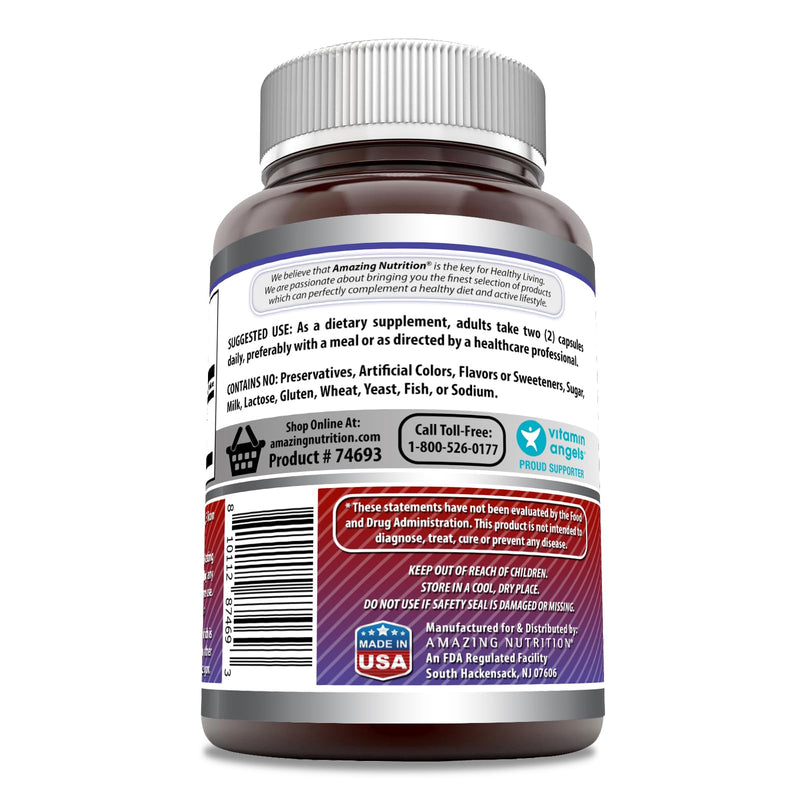 Amazing Formulas Tribulus Terrestris 15000 mg | 180 Capsules Supplement | 20:1 Extract | Non-GMO | Gluten Free | Made in USA - BeesActive Australia