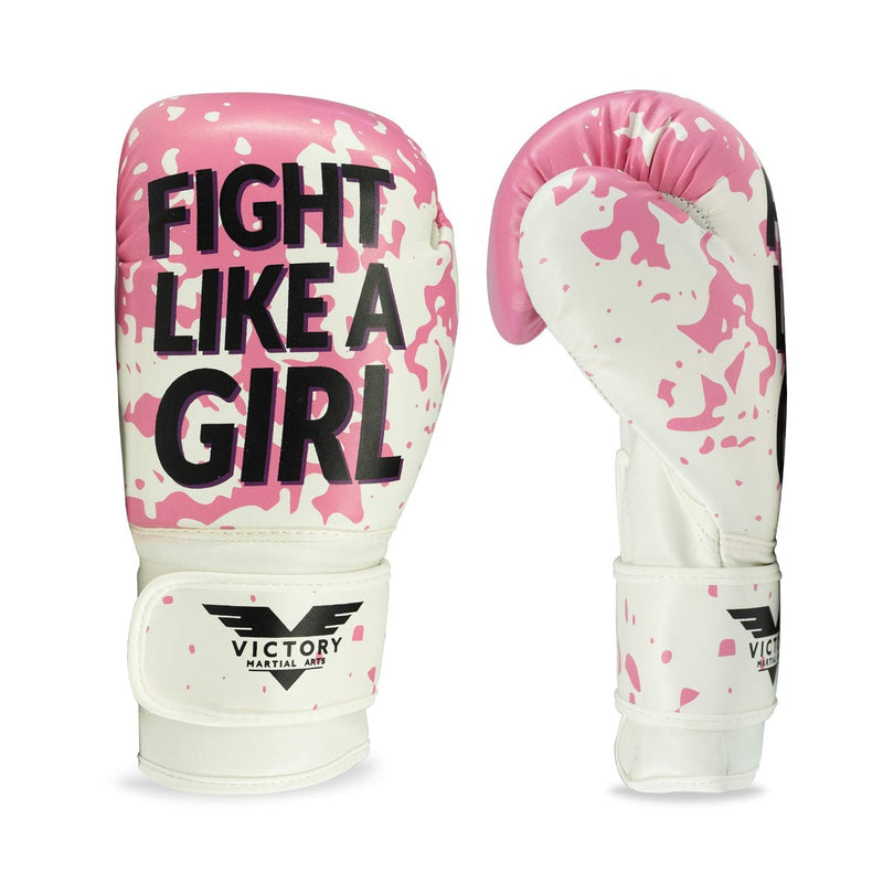 Women's Cardio Kickboxing Boxing Gloves/Punching Bag Gloves 8 oz Fight Girl - BeesActive Australia