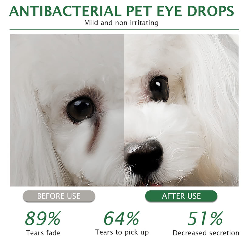 Pet Eye Drops for Dogs & Cats – Relieve Itchy, Irritated Eyes, Pink Eye, Allergy Symptoms & Tear Stains – Safe, Gentle Formula for Eye Care – Suitable for All Pets - BeesActive Australia