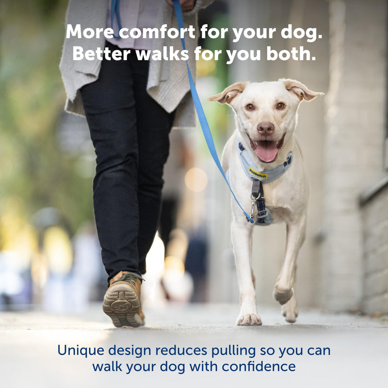 PetSafe Easy Walk Comfort No-Pull Dog Harness Full-Body Padding - Better Walks on The First Use - 5 Points of Adjustment Large, Black - BeesActive Australia
