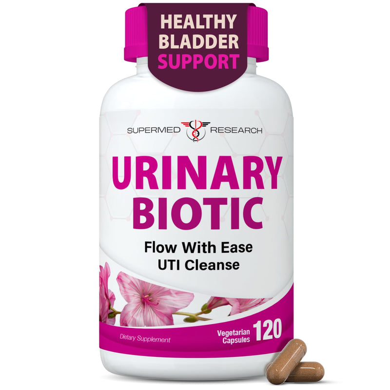 UTI Supplement – Bladder & Urinary Tract Health for Women with D-Mannose, Cranberry, Uva Ursi, Olive Leaf, Marshmallow Root and Oregano – Non-GMO Vegan UTI Pills (120 Capsules) - BeesActive Australia
