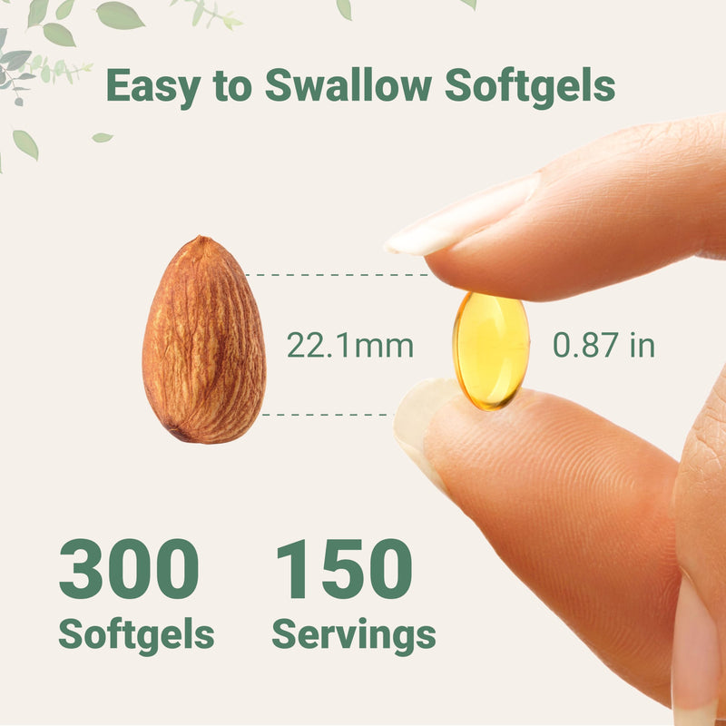 Micro Ingredients Oil of Oregano Softgels, 300 Count | 2 in 1 Formulated with Black Seed Oil, 4X Strength Carvacrol & Thymoquinone | Plant Based, Non-GMO, & Immune Support 300 Count (Pack of 1)