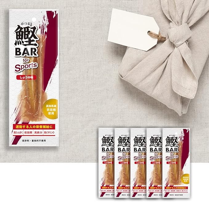 Bonito Bar for Sports Soy Sauce Flavor, Pack of 5 - BeesActive Australia
