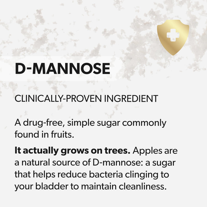 AZO D Mannose Urinary Tract Health, Cleanse, Flush & Protect The Urinary Tract, No.1 Pharmacist Recommended Brand, Clinical Strength, Non-GMO, 120 Count 120 Count (Pack of 1)