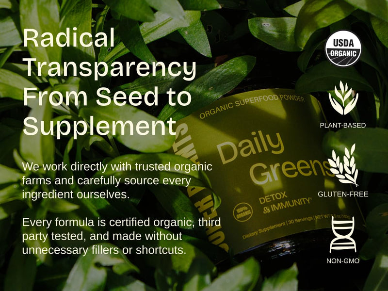 SUPER PLANTS Organic Whole Food Multivitamin - Energy, Immunity and Mood | All Natural, No Synthetics - For Men and Women - Non-GMO Daily Multivitamin (30 Servings)