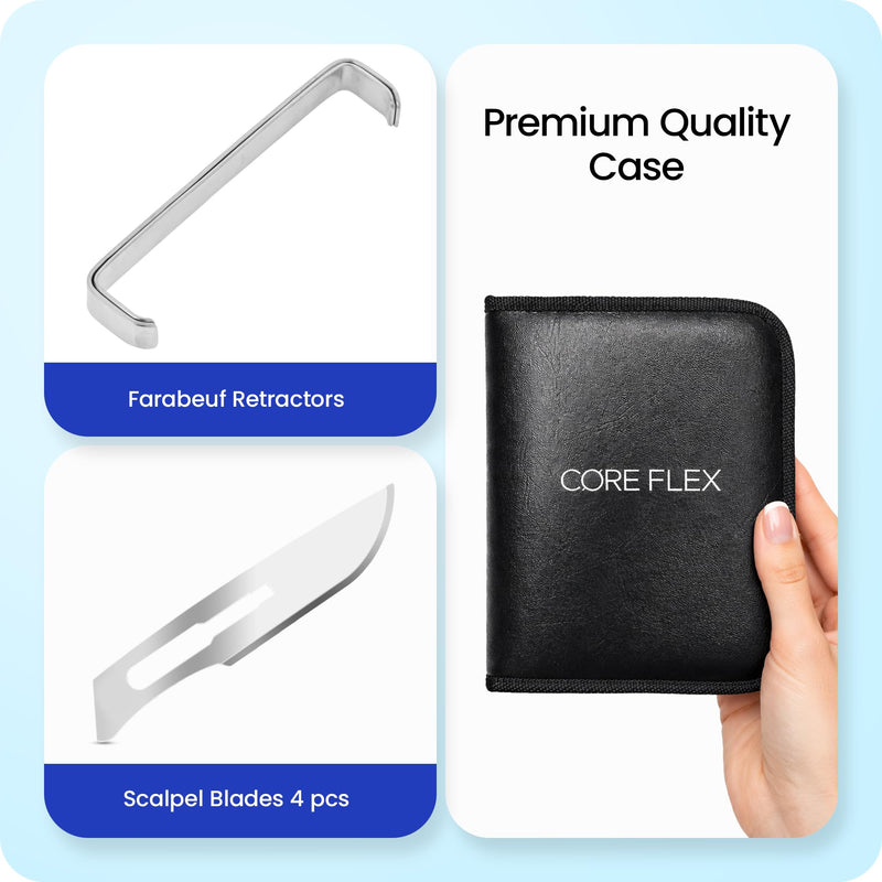 Core Flex Dissection Kit Durable 14-Piece for Medical & Veterinary Students
