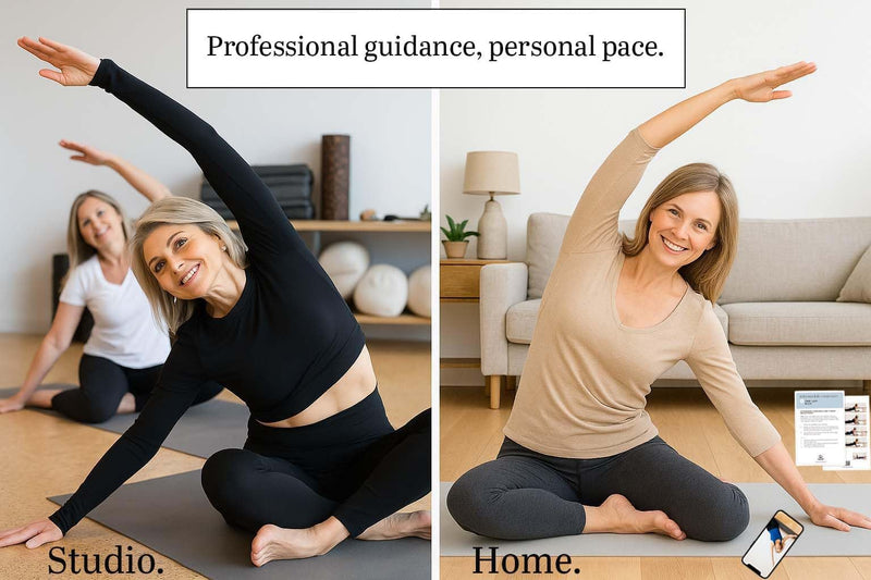 Mat Pilates Cards for Home Workout- Pilates Exercises with Equipment- Detailed Photos and Video Instructions - Produced by Stott Pilates Certified Instructor - Pilates at Home- No Equipment Needed. 56 Mat Pilates Workout Cards: 2nd Edition