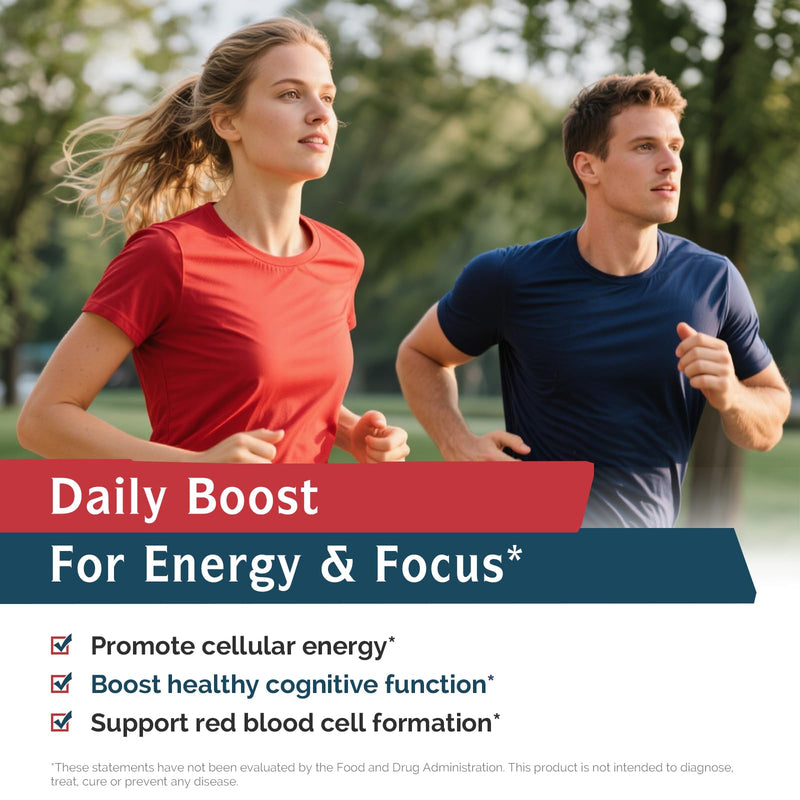 Innate Vitality Vitamin B12 1000mcg, Sublingual B12 Methylcobalamin, for Energy Metabolism, Mental Clarity, Nervous System Health, Peach Flavor, Zero Sugar, 90 Fast Dissolve Tablets