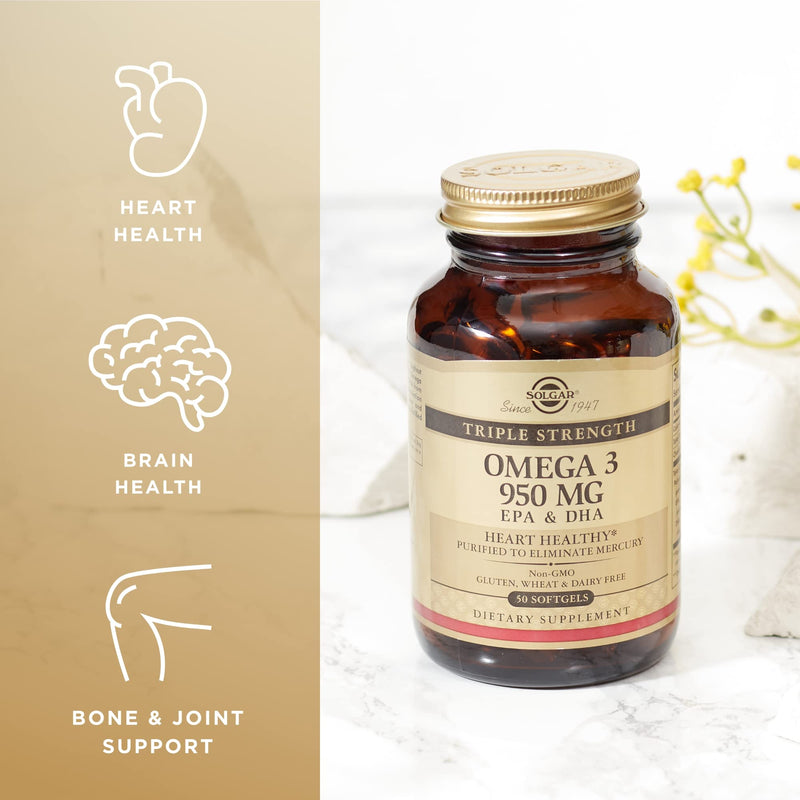 Omega-3 "950" mg Solgar 50 Softgel