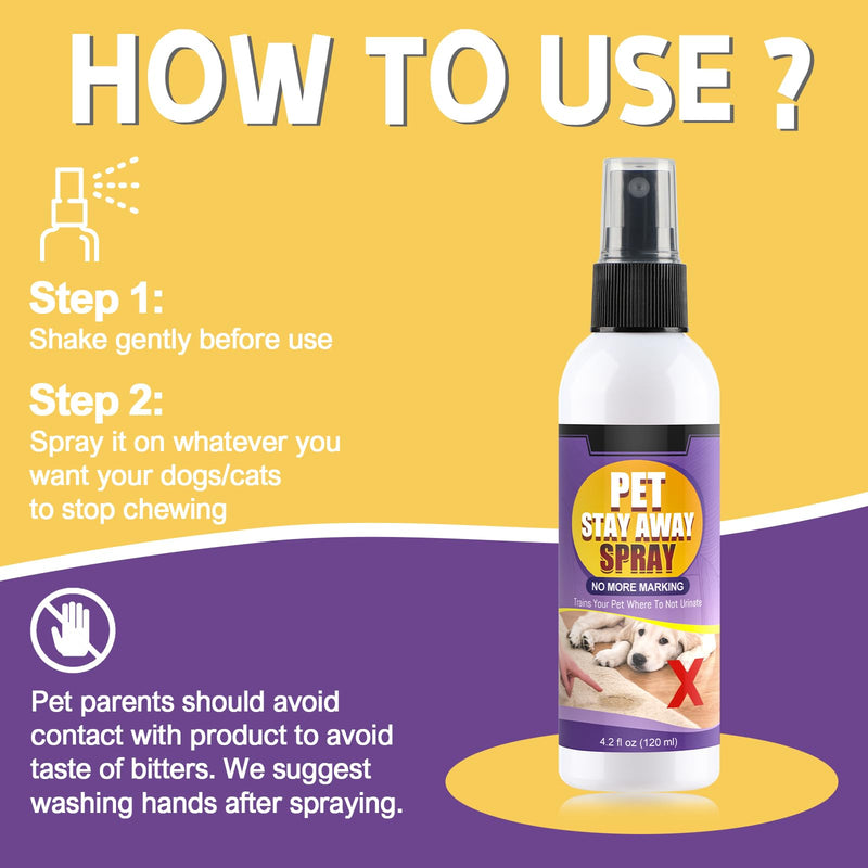 No Chew Spray for Dogs. Bitter Apple Spray for Dogs to Stop Chewing. Dog Training Aids to Prevent Dogs from Biting. Alcohol Free, Furniture, Plant and Pet Safe. Indoor and Outdoor Use, 4.2 oz. green - BeesActive Australia