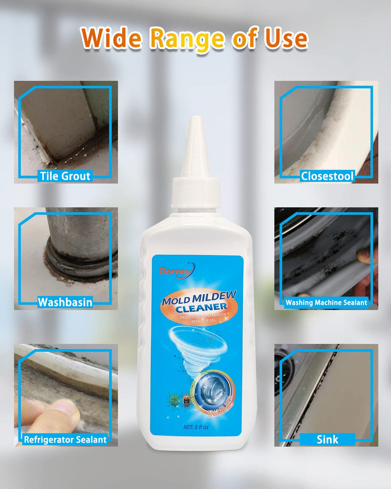 Home Remover Gel, 10 Fl Oz Heavy Duty Stain Cleaner for Washing Machine, Refrigerator Strips, Front Load Washing Machine Cleaner, Grout Molds Cleaner For Tile, Wall, Bathroom, Shower, Glass, Caulk - BeesActive Australia