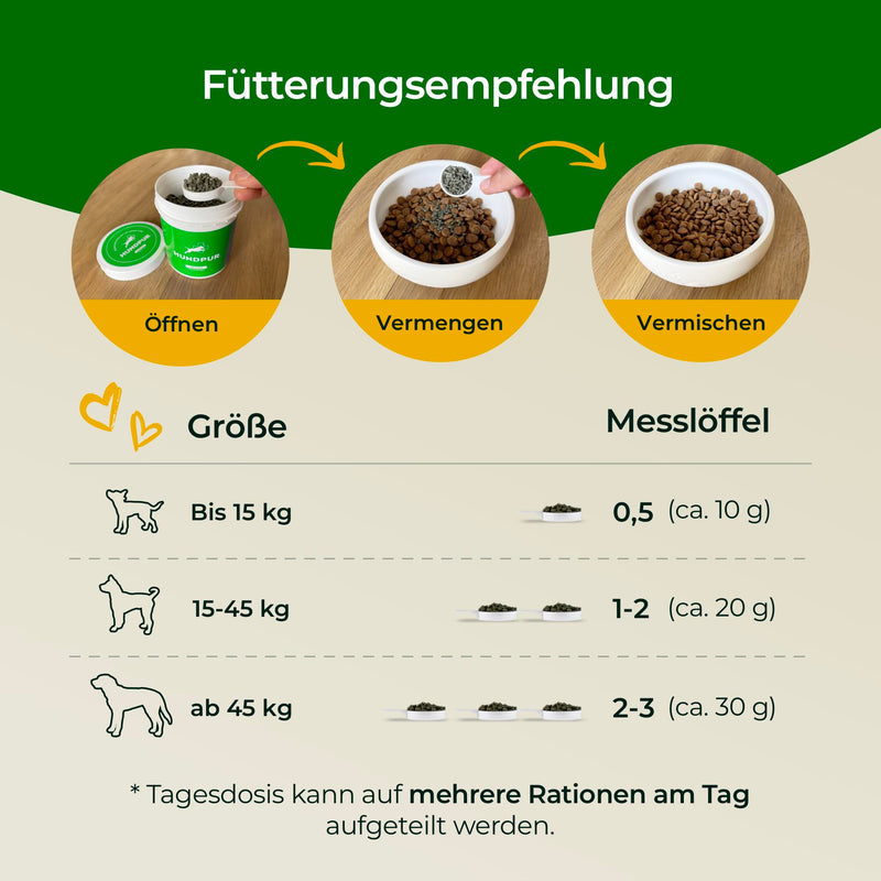 Hundpur Digestive Happiness 300g - Supplementary Food for Dogs - Prebiotics & Probiotics Pellets - Stabilizing Physiological Digestion (Digestive Happiness 300g) - BeesActive Australia