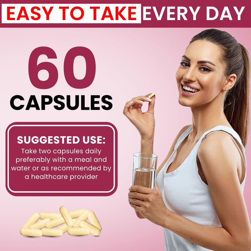Vitamin B12 with Hyaluronic Acid and Collagen - 25000 mcg B12 Complex, 60Ct | Maximize Absorption & Energy - Folate, B1, B2, B3, B6, B7, B12 Vitamins 5000 mcg Methylcobalamin - Gluten Free 60 Count (Pack of 1)