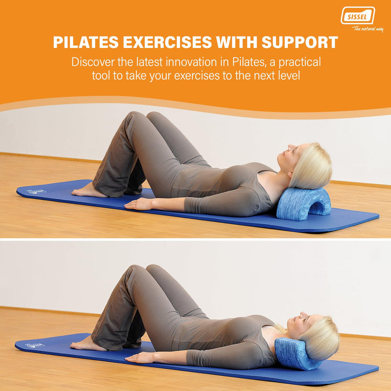 SISSEL Pilates Roller Head Align Dynamic | Optimal Body Alignment & Comfort | Innovative Tool | Skin-Friendly Soft EVA | Flexible for All Rollers