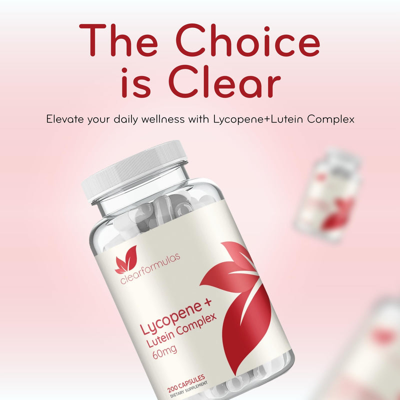Lutein & Lycopene Carotenoids Supplement - High Absorption Lutein and Lycopene Supplements for Men & Women for Antioxidant Skin and Eye Health Support - Formulated in American cGMP Lab (200 Capsules) Lutein & Lycopene