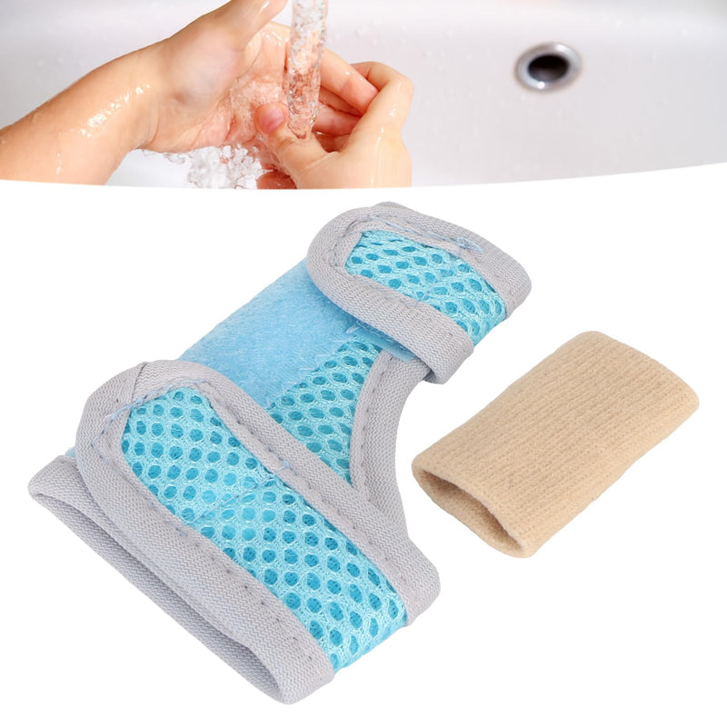 Semme Left Hand Thumb Splint for Kids, Thumb Wrist Stabilizer, Thumb Brace Corrector, with Finger Sleeve, Joint Correction Support Brace, (s) - BeesActive Australia