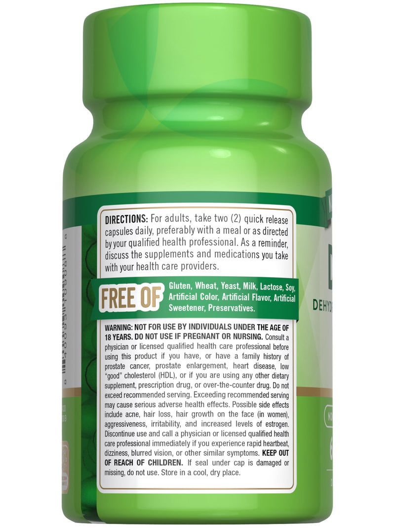 Nature's Truth DHEA | 100mg | 60 Capsules | Non-GMO & Gluten Free Supplement