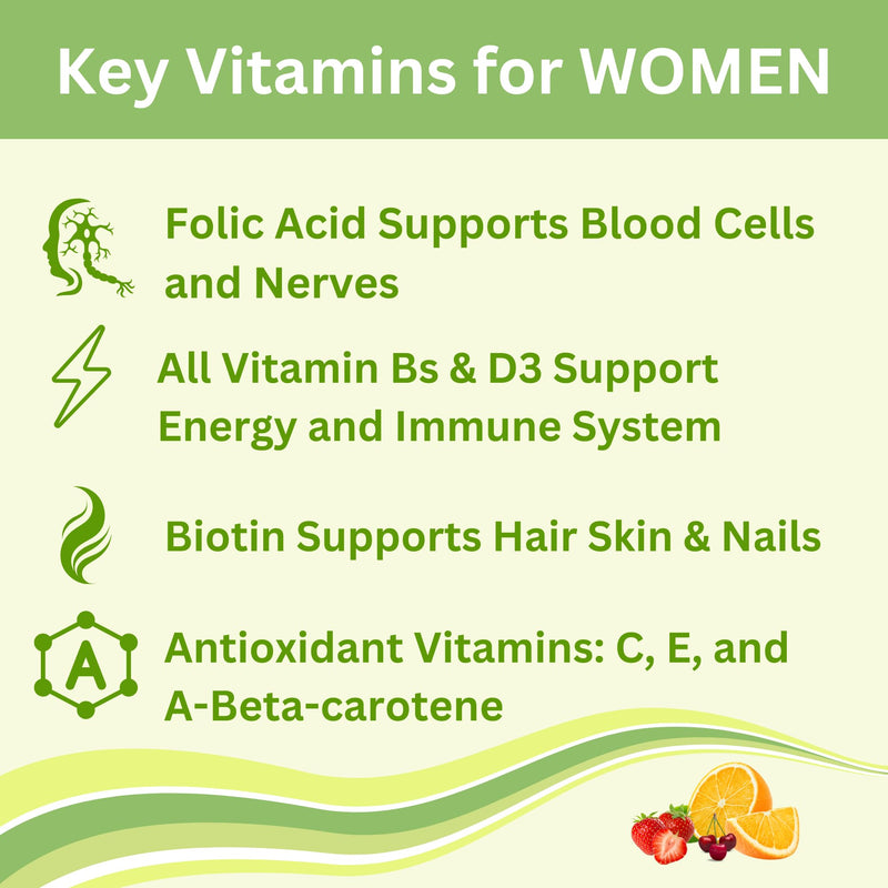 Greenfield Nutritions Halal Multivitamin Gummies for Adult - Gelatin-Free Chewable Multivitamin with Vitamin D3, B6, B12, Zinc & C – Halal Vitamins for Men and Women (90 Count)