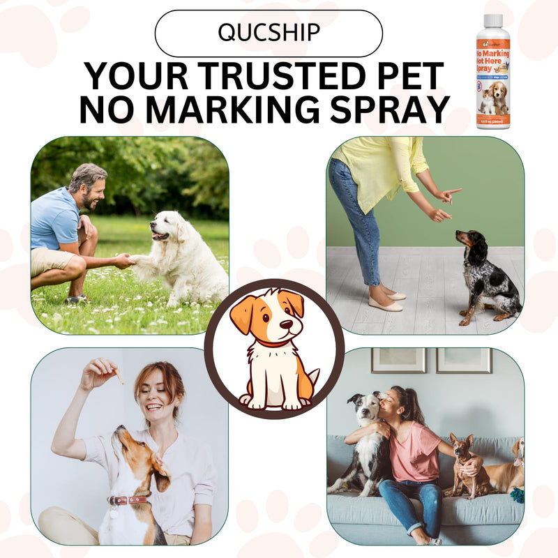 8.01oz Stop Dog Urinating in House with No More Peeing in House