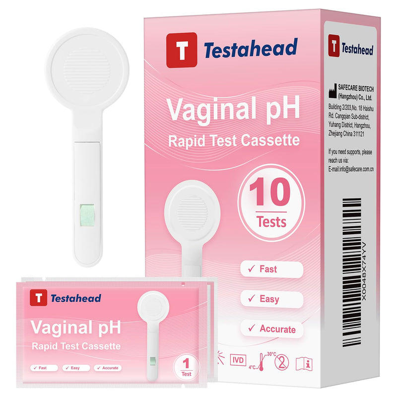 Specialized Female Vaginal pH Balance Test Sticks 10 Pieces, Yeast Infection Detection kit, BV Test, Designed for Women, Safe and hygienic - BeesActive Australia