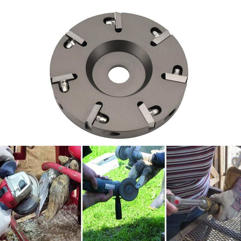 Hoof Trimming Disc Professional Hoof Trimming Disc Plate Electric Hoof Knife Tool Aluminium Alloy Livestock Sheep Cattles Horses Hoof Nipper Knife Tool - BeesActive Australia