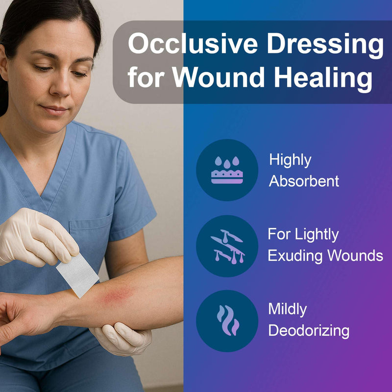Petrolatum Gauze Non Adherent Dressings 3x9, 12 Pack Box, Fine Mesh Gauze Wound Dressing Infused with White Petroleum Jelly for Exuding Wounds, Burns - Latex Free Occlusive Bandages 3" x 9" (12 Pack Box)