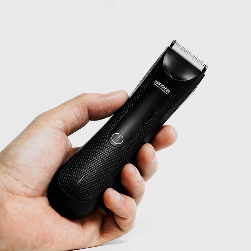 MANSCAPED® Electric Groin Hair Trimmer, The Lawn Mower™ 3.0, Replaceable Ceramic Blade Heads, Waterproof Wet/Dry Clippers, Standing Recharge Dock, Ultimate Male Body Hair Razor - BeesActive Australia