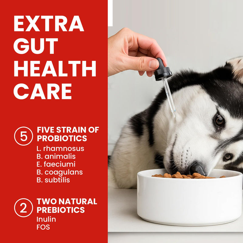 Dog Collagen Drops – 4oz Liquid Supplement for Mobility, Coat Health, and Skin Nourishment