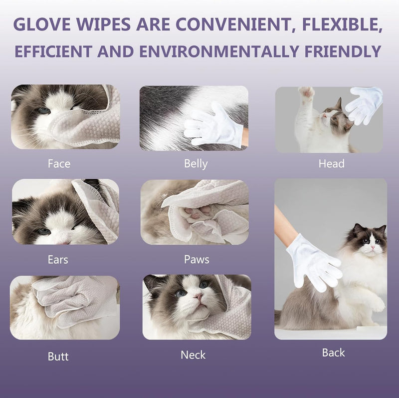 Dogs & Cats Cleaning Wipes- Cleaning, deodorizing and beautifying Bathing Wipes for Dogs and Cats，Suitable for Daily Care and Travel, no Rinse, odorless and Convenient - BeesActive Australia