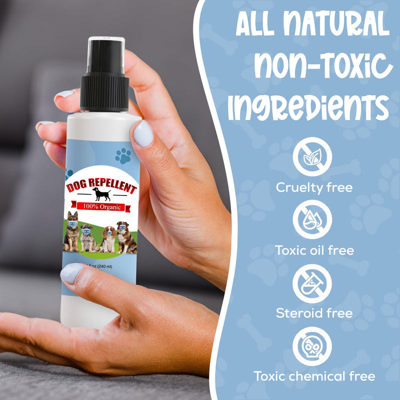 Organic Sprays - Trains Your Pet Where Not to Urinate, No More Marking, No Chew Spray for Puppies, Anti Chew Spray, Help stop unwanted dog behavior, Made in The USA, 8 oz 8 Fl Oz - BeesActive Australia