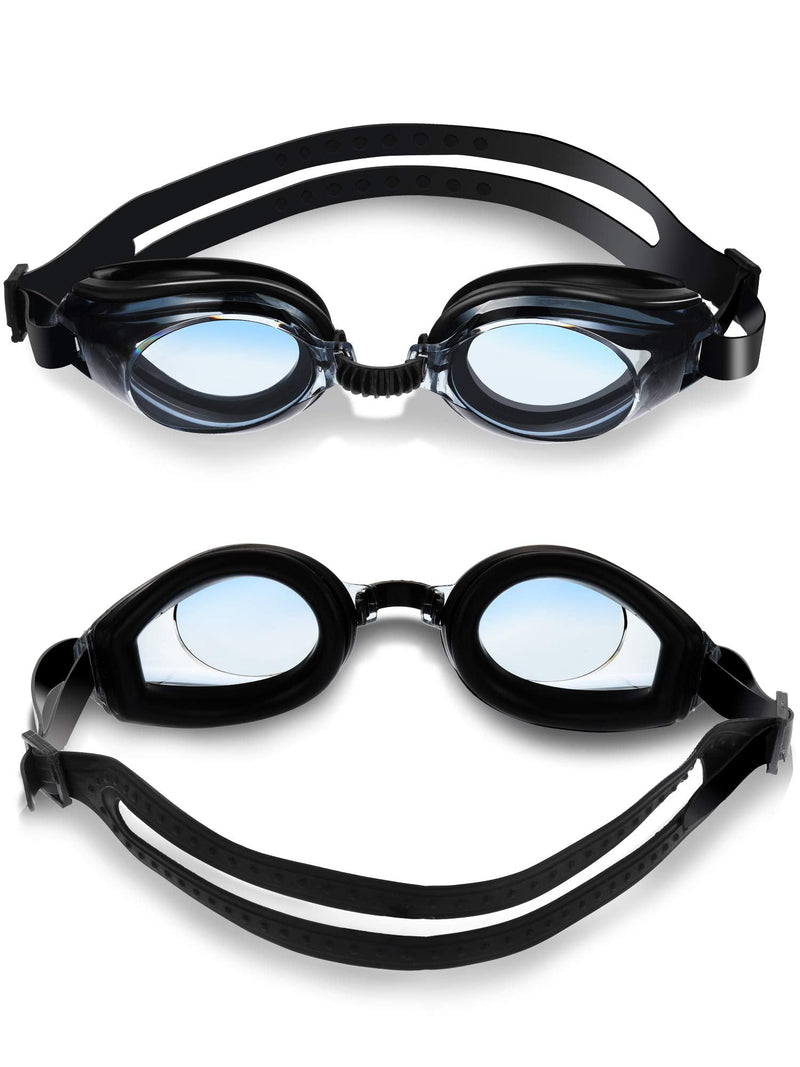 Chinco 4 Pairs Triathlon Swim Goggles, Swimming Goggles Anti Fog Shatterproof UV Protection Goggles, Assorted Colors - BeesActive Australia