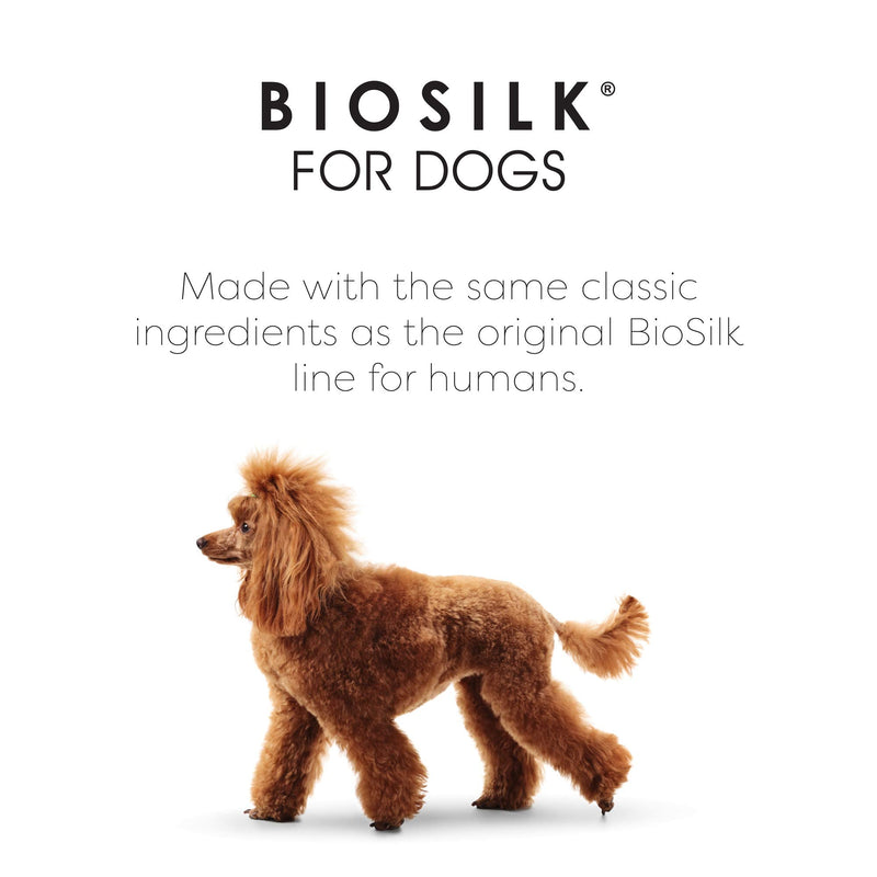 BioSilk Silk Therapy Conditioning Detangling Spray for Dogs with Natural Coconut Oil - Dog Matted Hair Detangler Conditioner for Dogs, Dematting Grooming Supplies, 7 Fl Oz 7 Fl Oz (Pack of 1) - BeesActive Australia