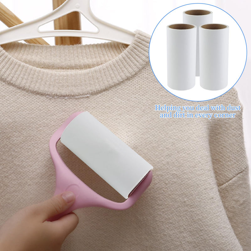 Lint roller replacement roll 7 rolls, extra sticky lint roller clothing, lint roller refill pack, lint roller animal hair, lint roller for clothes, hair, cat hair, dog hair, 60 sheets/rolls - BeesActive Australia