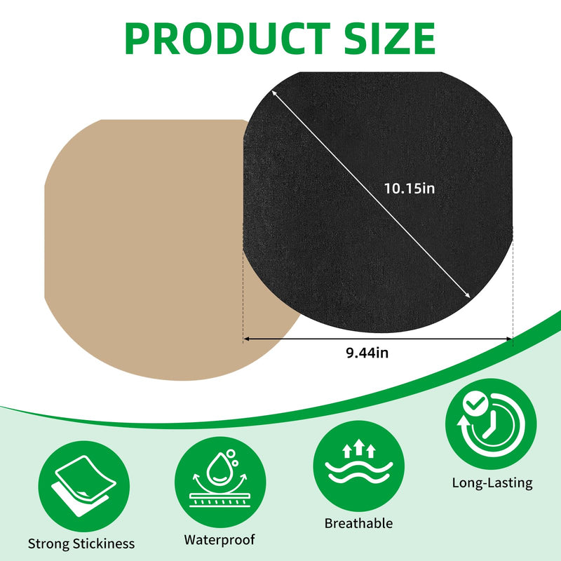 6/12 Pack Horse Hoof Tape, Cotton Strong Sticky Horse Hoof Wraps, Breathable Magic Cushion Hoof Packing, Additional Protection for Hoof Hoove Wound Management and Laminitis Abscess Relief (6) 6 PACK