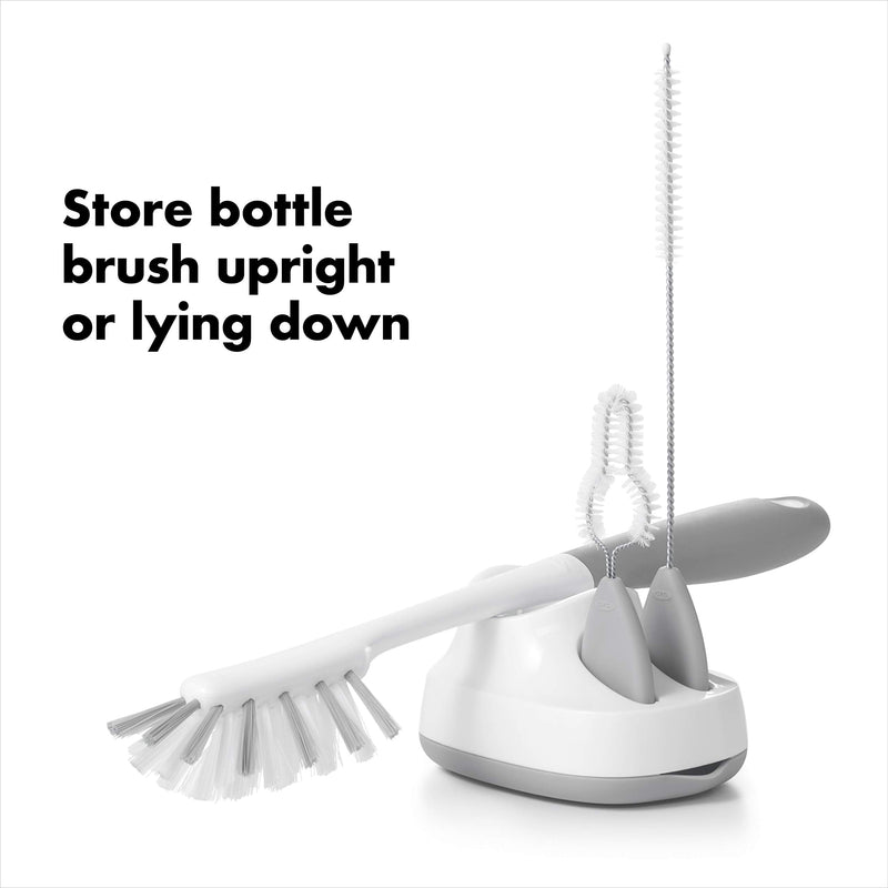 OXO Tot Water Bottle and Straw Cup Cleaning Set Brush Set - Gray - BeesActive Australia