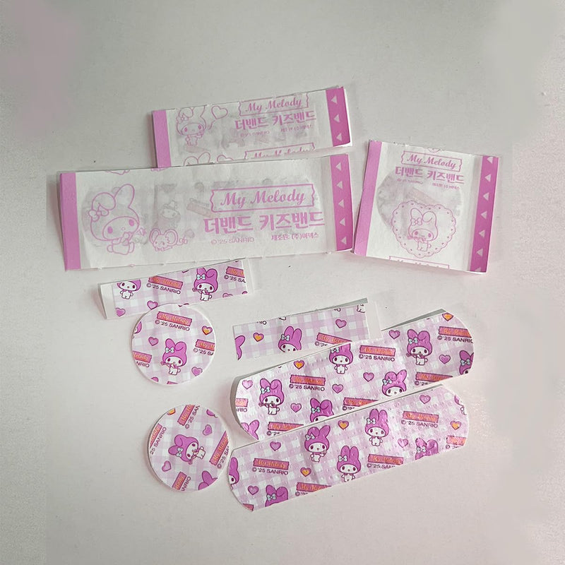 Cute Kitty & Friends Bandages - 40 Count Total (20 Each, Assorted Sizes, First Aid with Adorable Designs)